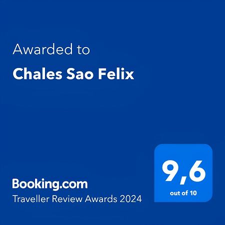 Chales Sao Felix Paiol Grande Exteriér fotografie
